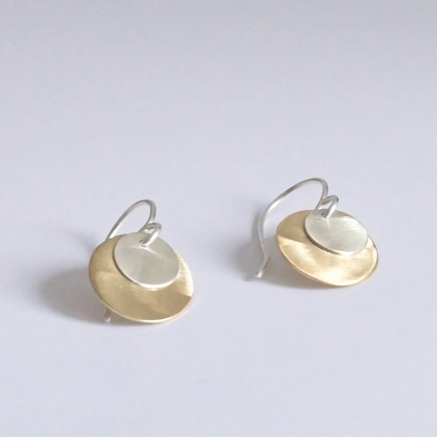 Boho Chic and Stylish - Hand-Made Circle Dangle Drop Earrings - 0061