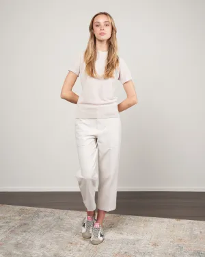 fancy crewknit - light gray